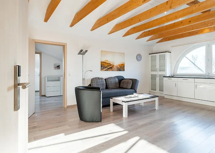 Apartamento Seestern Mit Rundbogenfenster Am Badesee Tannenhausen Aurich